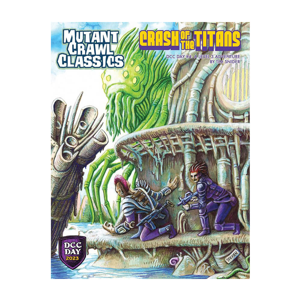 Mutant Crawl Classics Adventure : Crash of the Titans