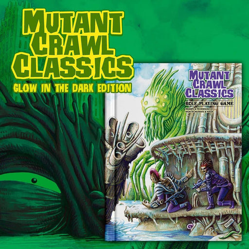 Mutant Crawl Classics (4th ed) Core Rulebook (Alt. Art Hard Cover)