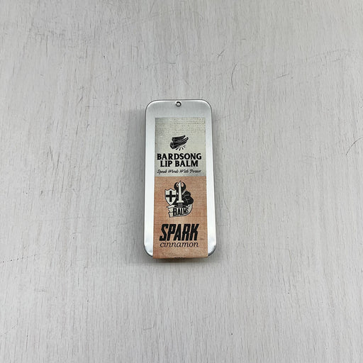 Bardsong Lip Balm Tin : Spark (Cinnamon)