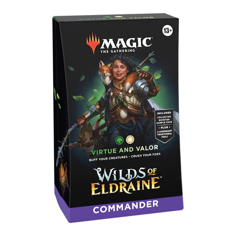 MTG Commander Wilds of Eldraine : Virtue and Valor (GW)