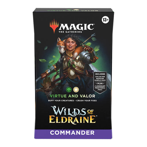 MTG Commander Wilds of Eldraine : Virtue and Valor (GW)