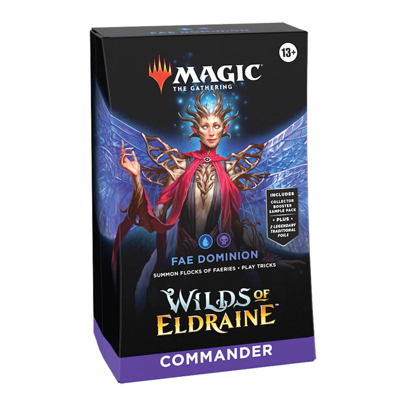 MTG Commander Wilds of Eldraine : Fae Dominion (UB) Twenty Sided MTG Commander Wilds of Eldraine : Fae Dominion (UB) Twenty Sided