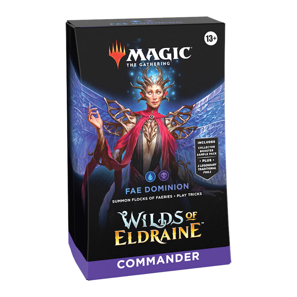 MTG Commander Wilds of Eldraine : Fae Dominion (UB) — Twenty Sided