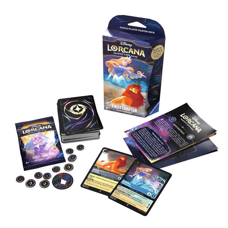 Disney Lorcana Starter Deck : The First Chapter Aurora / Simba