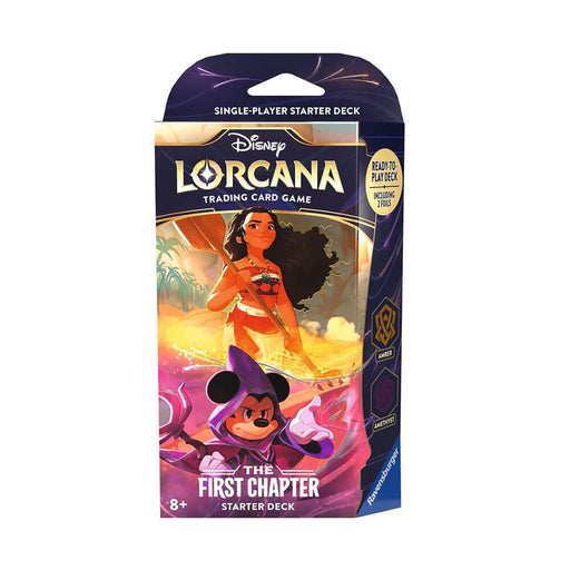 Disney Lorcana Starter Deck : The First Chapter Moana / Mickey