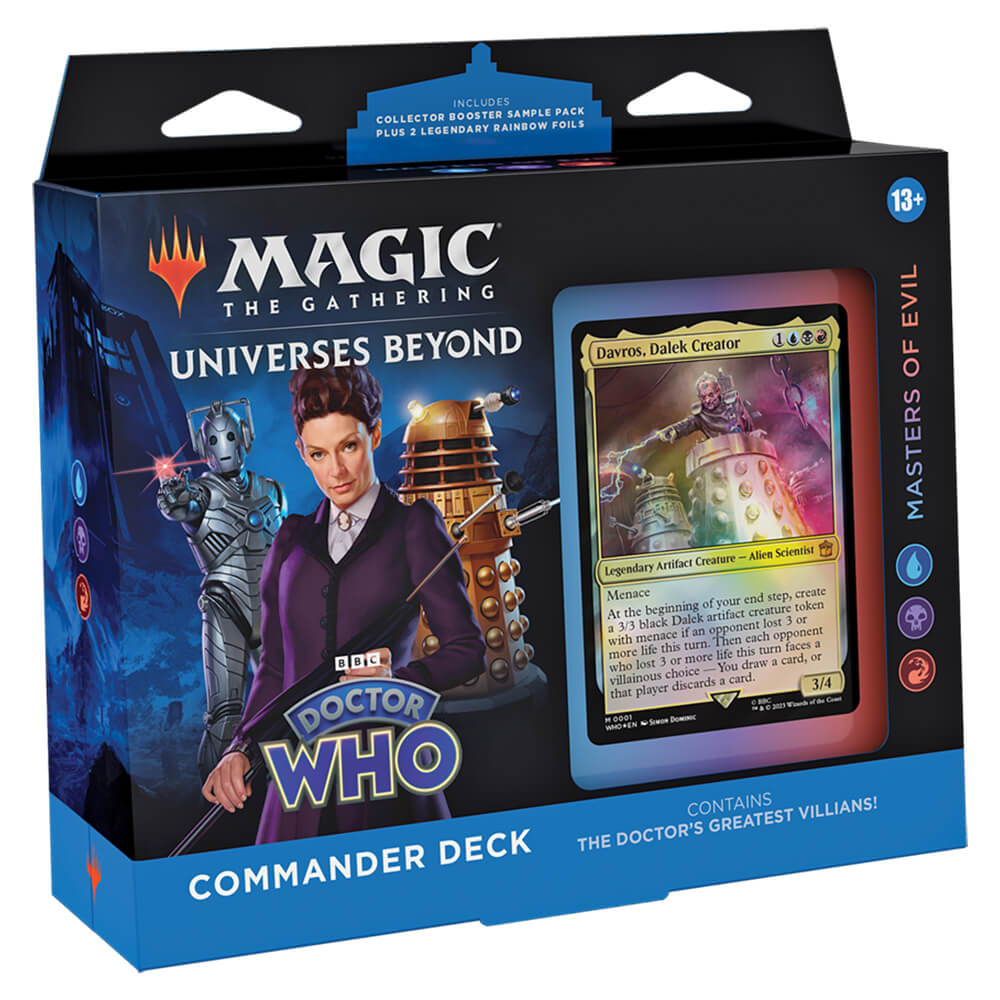 MTG Commander Universes Beyond Doctor Who : Masters of Evil (UBR) — Twenty  Sided