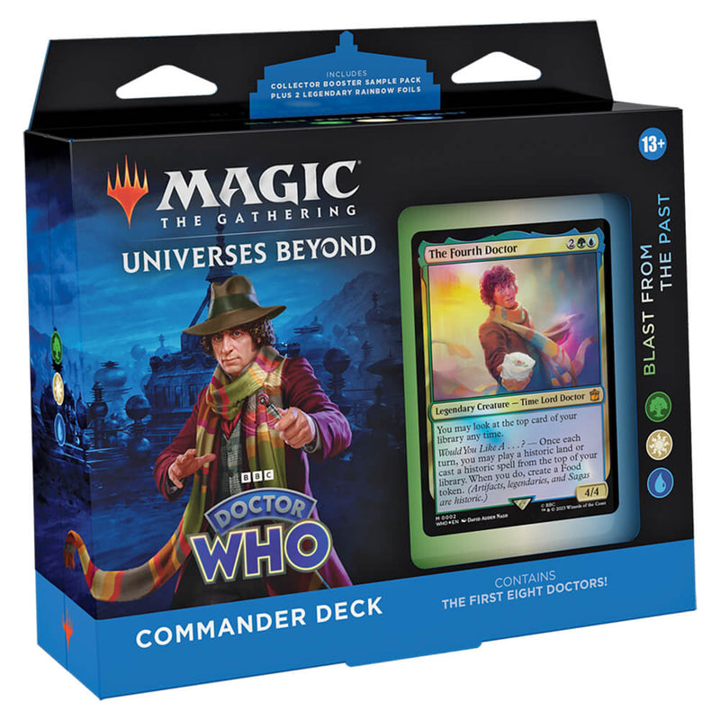 MTG Commander Universes Beyond Doctor Who : Blast From The Past (GWU)