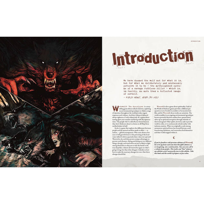 Werewolf The Apocalypse (5th Ed) Core Rulebook — Twenty Sided™