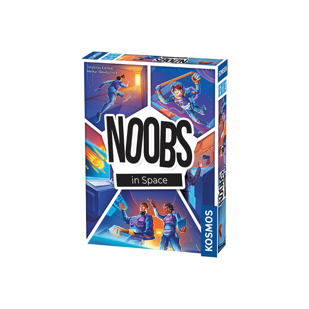 Noobs In Space – Gioco Di Carte Cooperativo: Un'Avventura Spaziale Per 2-5 Giocatori!