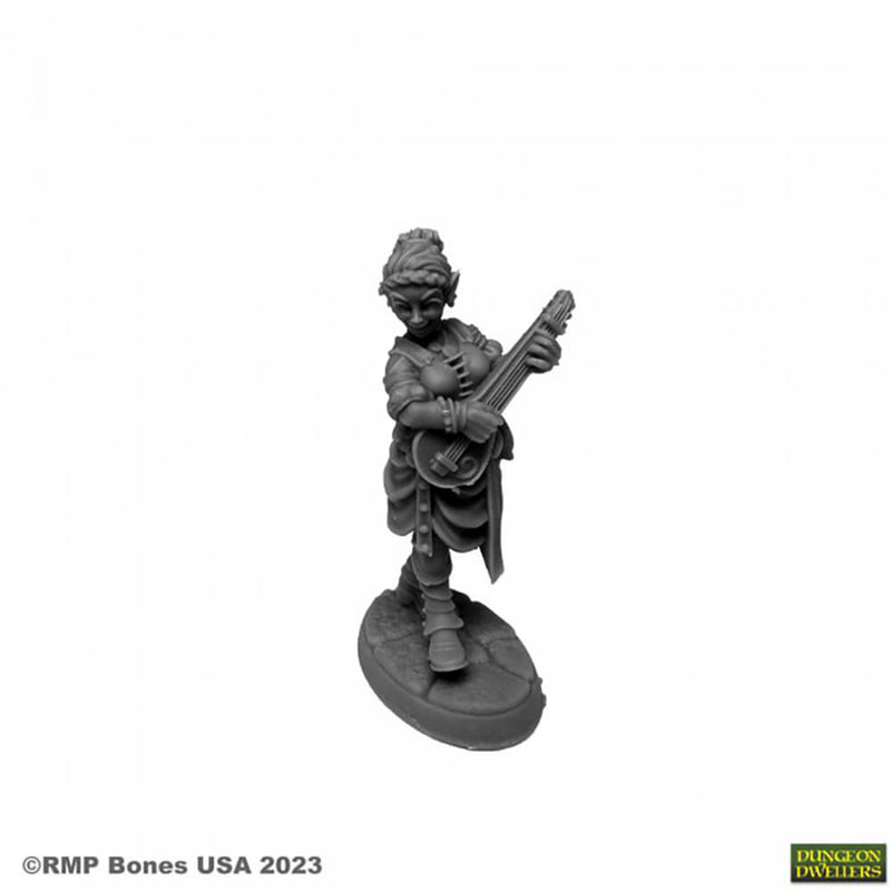 Mini - Reaper Bones USA 07097 Ryelle Rainheather Elf bard