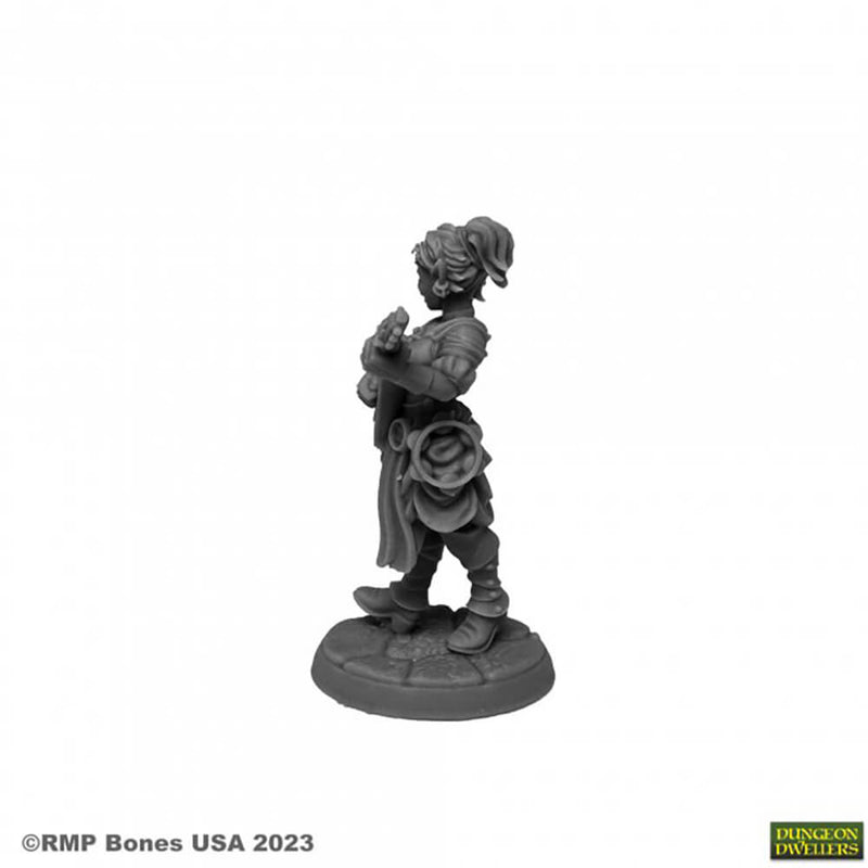 Mini - Reaper Bones USA 07097 Ryelle Rainheather Elf bard