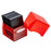 Deck Box - UP Satin (100ct) Satin Cube : Glitter Red