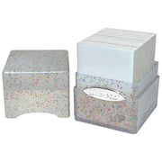 Deck Box - UP Satin (100ct) Satin Cube : Glitter Clear