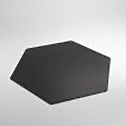 Dice Tray Magnetic Hexagonal (10in) Black / Gray