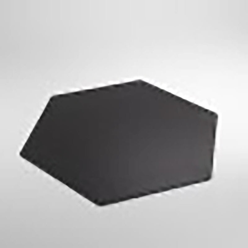 Dice Tray Magnetic Hexagonal (10in) Black / Gray
