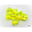 Dice 7-set Lab Translucent (16mm) 30061 Neon Yellow / White