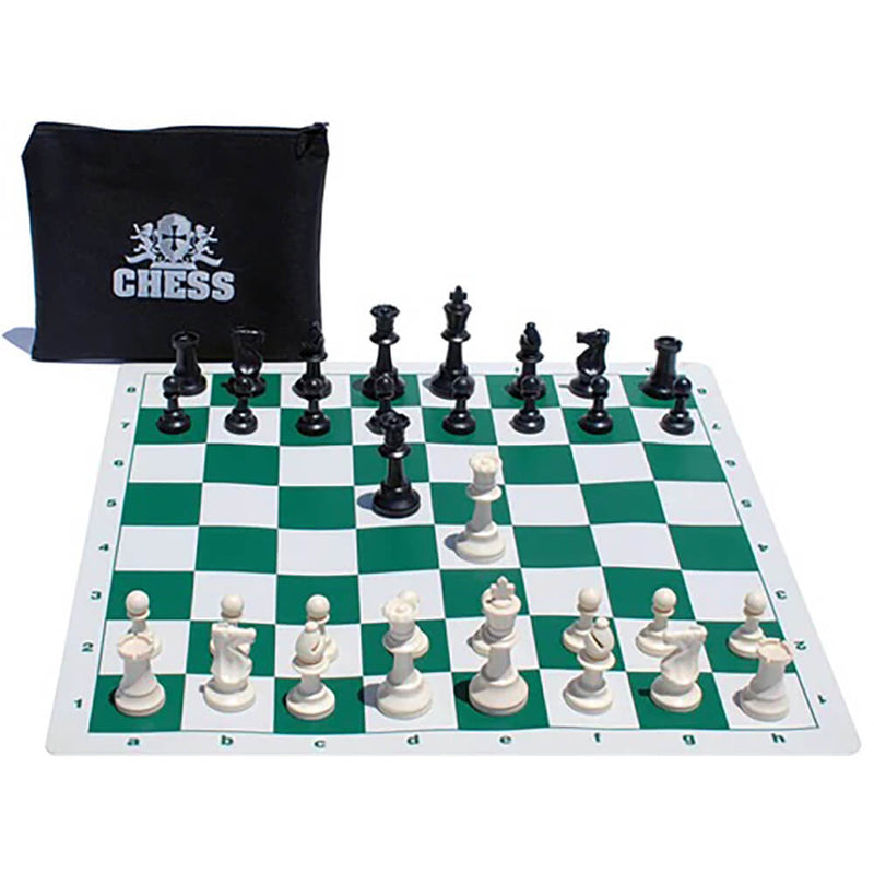 Chess Set Ultimate (20in) Rollup Silicone Tournament
