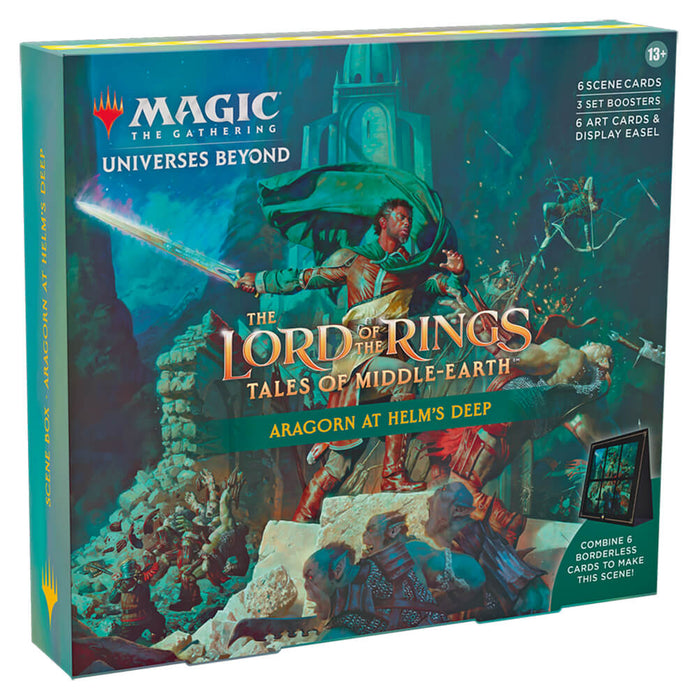 MTG Scene Box The Lord of the Rings Tales of Middle-earth : Aragorn at Helm's Deep