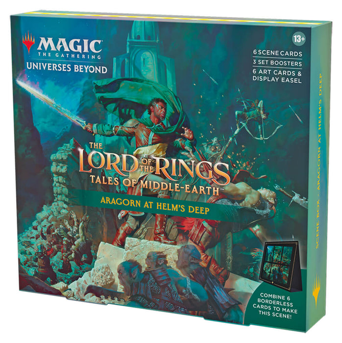 MTG Scene Box The Lord of the Rings Tales of Middle-earth : Aragorn at Helm's Deep