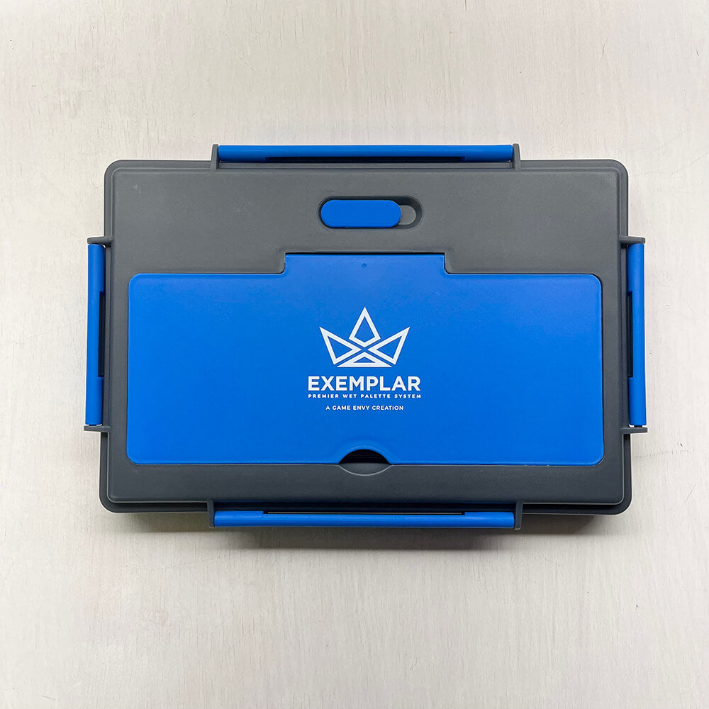 Exemplar Wet Palette PRO Blue — Twenty Sided