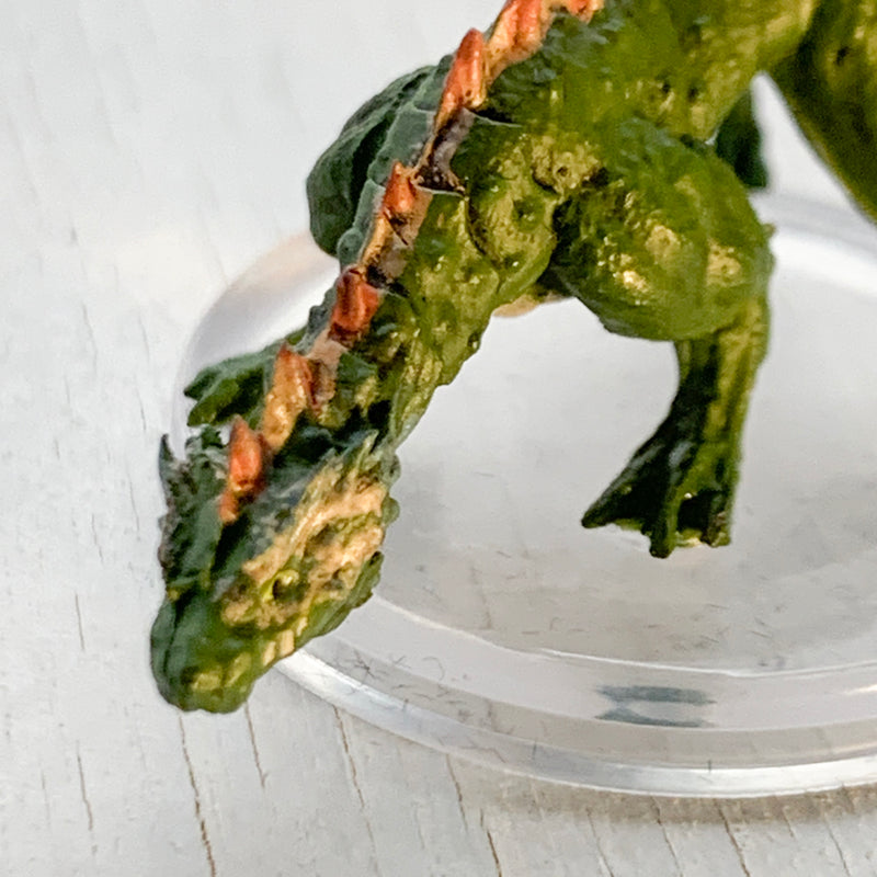 Mini - D&D Icons of the Realms : Fizban's Treasury of Dragons : Green Guard Drake 9/46