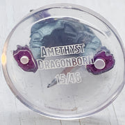 Mini - D&D Icons of the Realms : Fizban's Treasury of Dragons : Amethyst Dragonborn 15/46