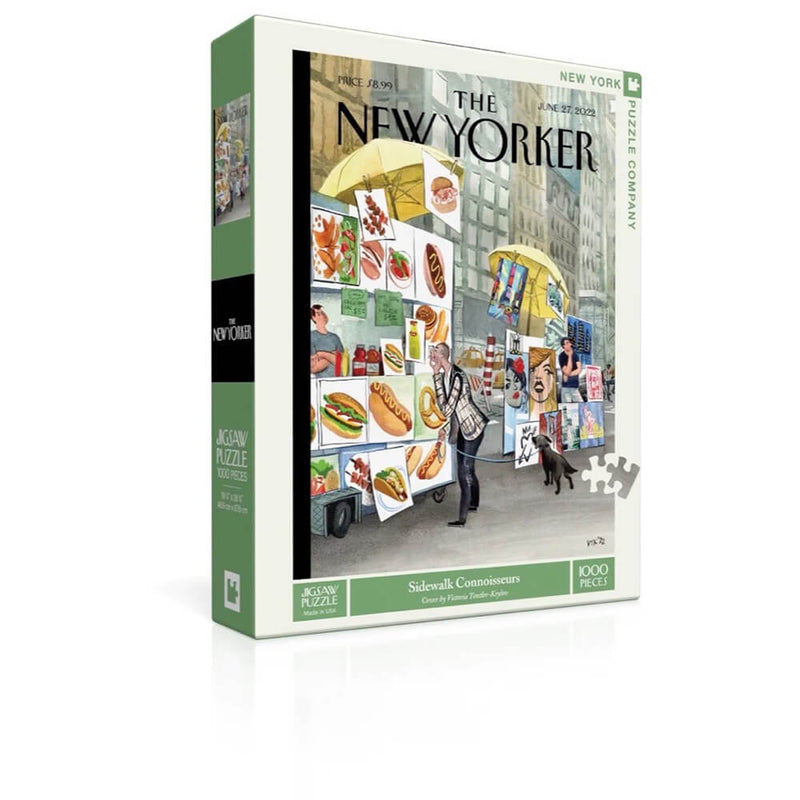 Puzzle (1000pc) New Yorker : Sidewalk Connoisseurs
