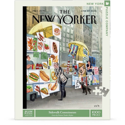 Puzzle (1000pc) New Yorker : Sidewalk Connoisseurs