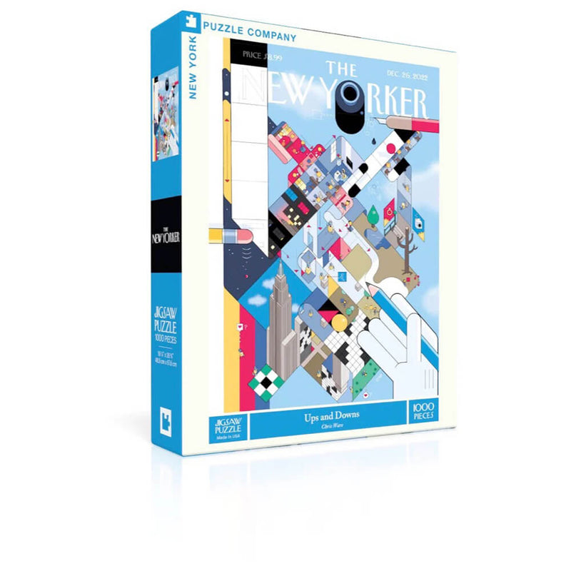 Puzzle (1000pc) New Yorker : Ups and Downs