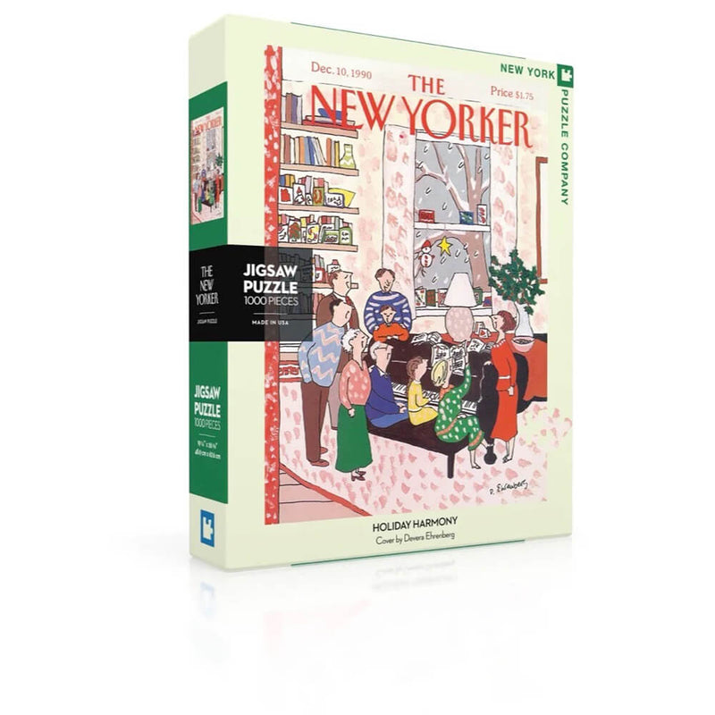 Puzzle (1000pc) New Yorker : Holiday Harmony
