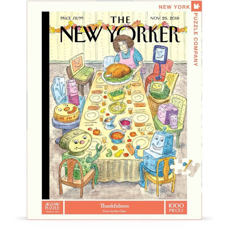 Puzzle (1000pc) New Yorker : Thankfulness