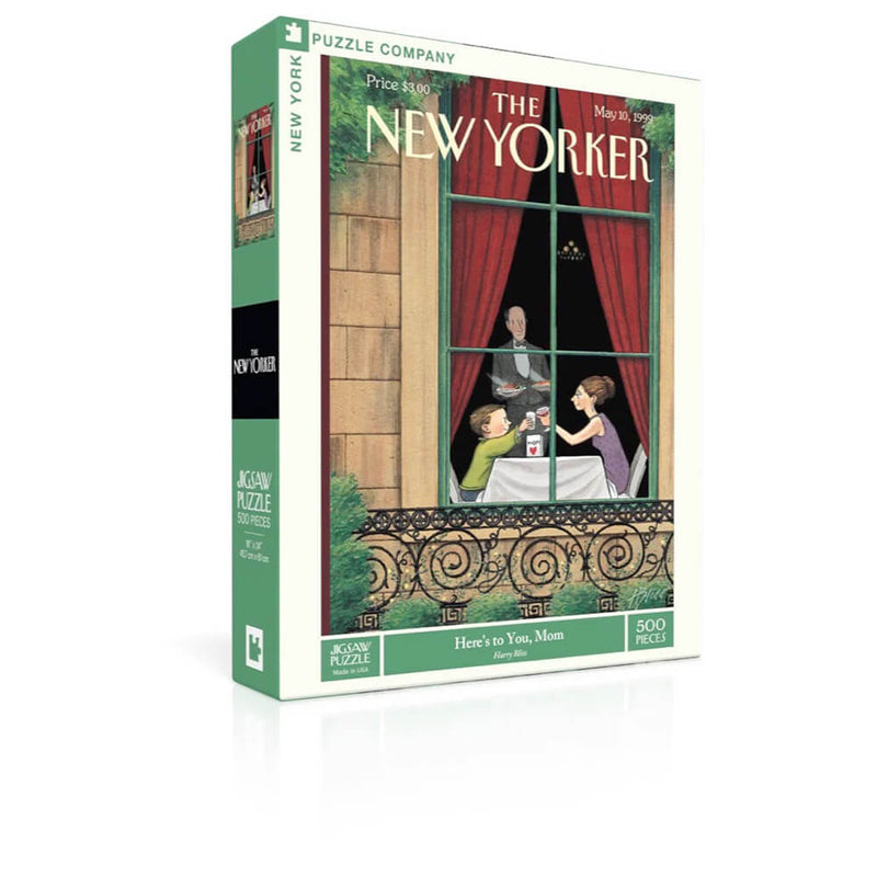 Puzzle (500pc) New Yorker : Here's to You Mom