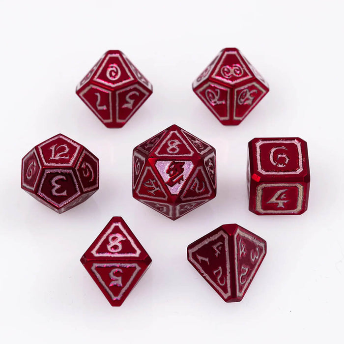 Dice 7-set Metal Mages Guild (16mm) Evocation