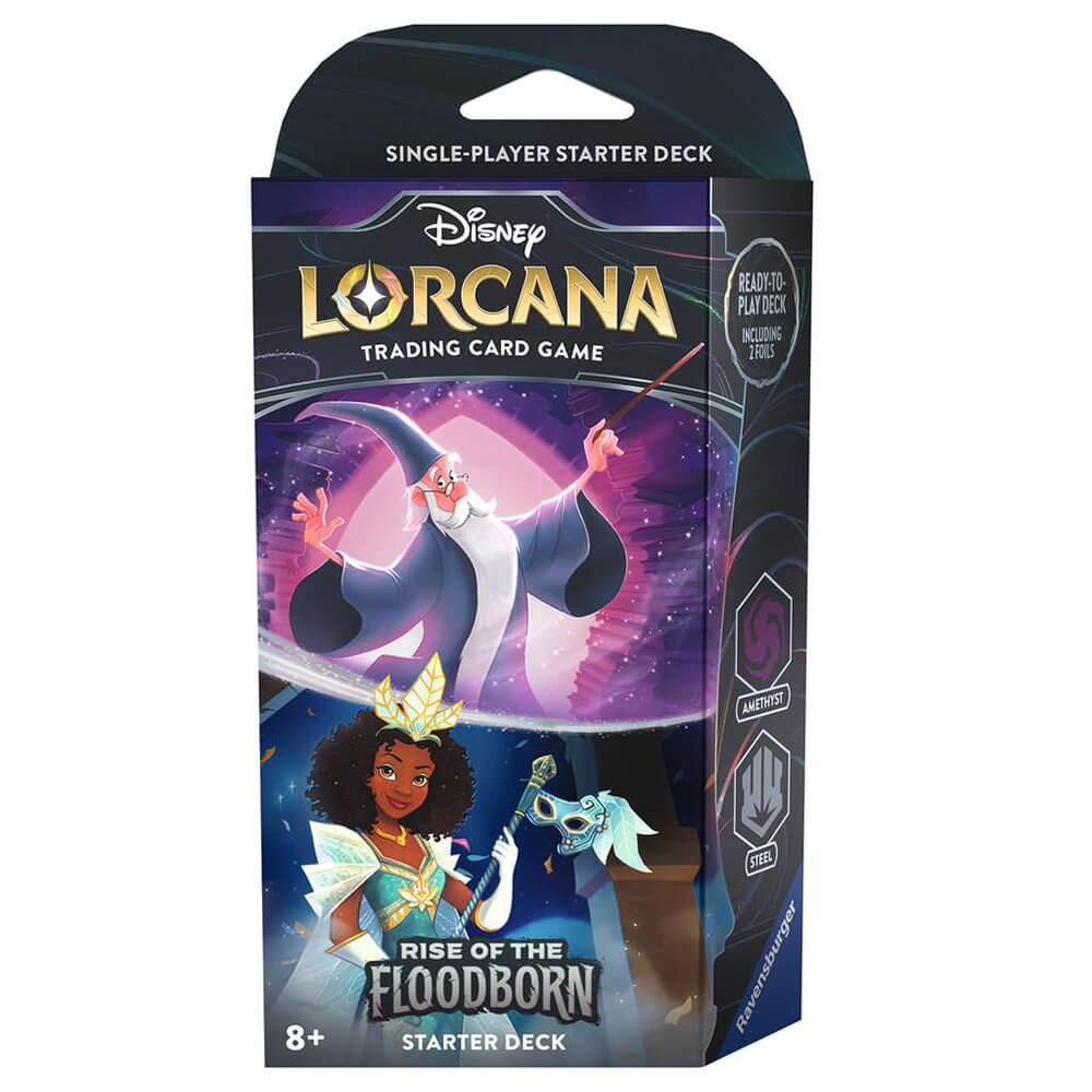 Disney Lorcana Starter Deck (60ct) Rise of the Floodborn : Merlin / Ti — Twenty Sided