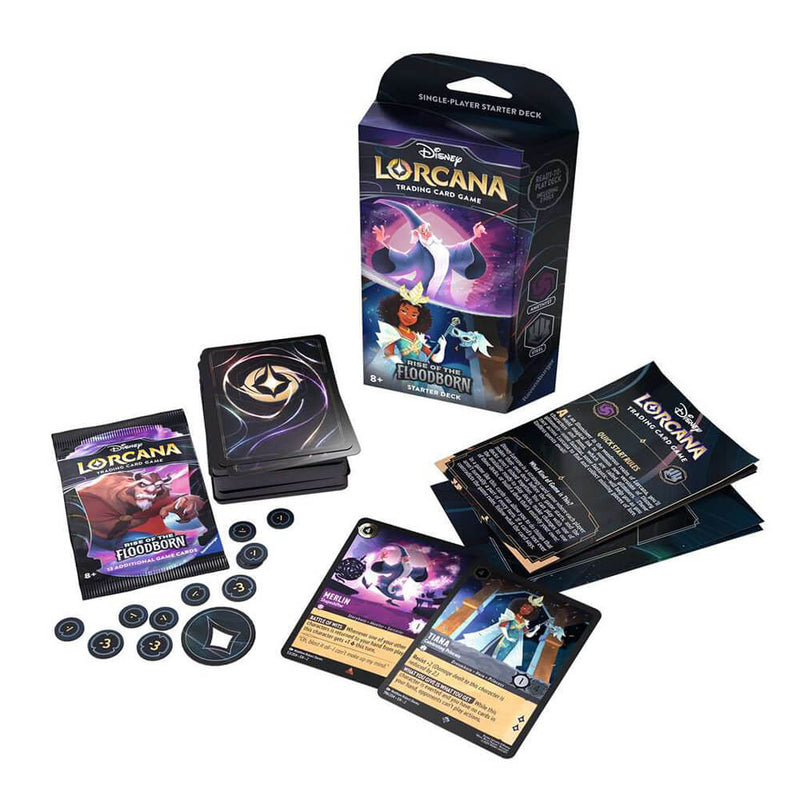 lorcana starter decks Disney Lorcana Starter Deck Amethyst & Steel (Archazia's Island)