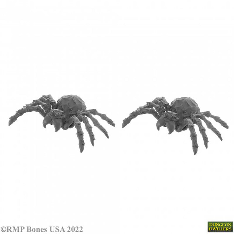 Mini - Reaper Bones USA 07051 Giant Spider (2ct)