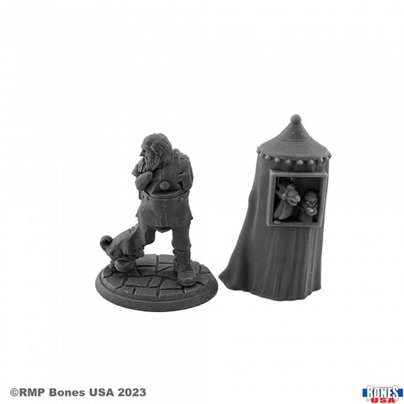 Mini - Reaper Bones USA 30144 Townsfolk Puppeteer