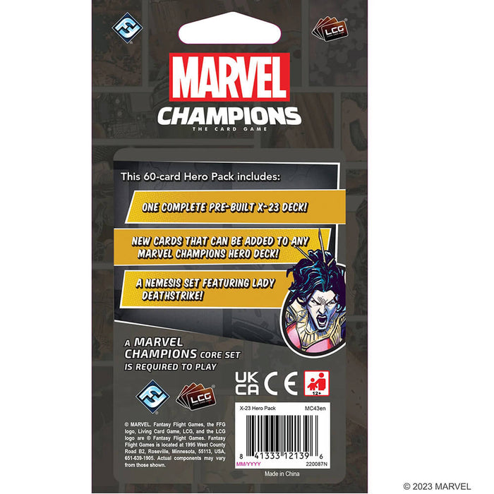 Marvel Champions LCG Hero Pack : X-23