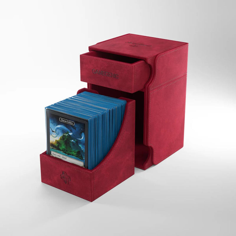 Deck Box - Watchtower XL (100ct) Red