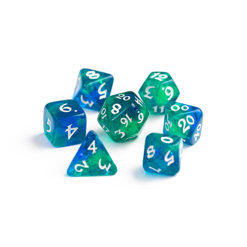 Dice 7-set Elessia (16mm) Cosmos Nova