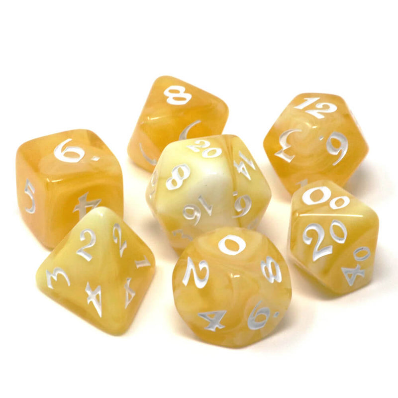 Dice 7-set Elessia (16mm) Divine Daybreak