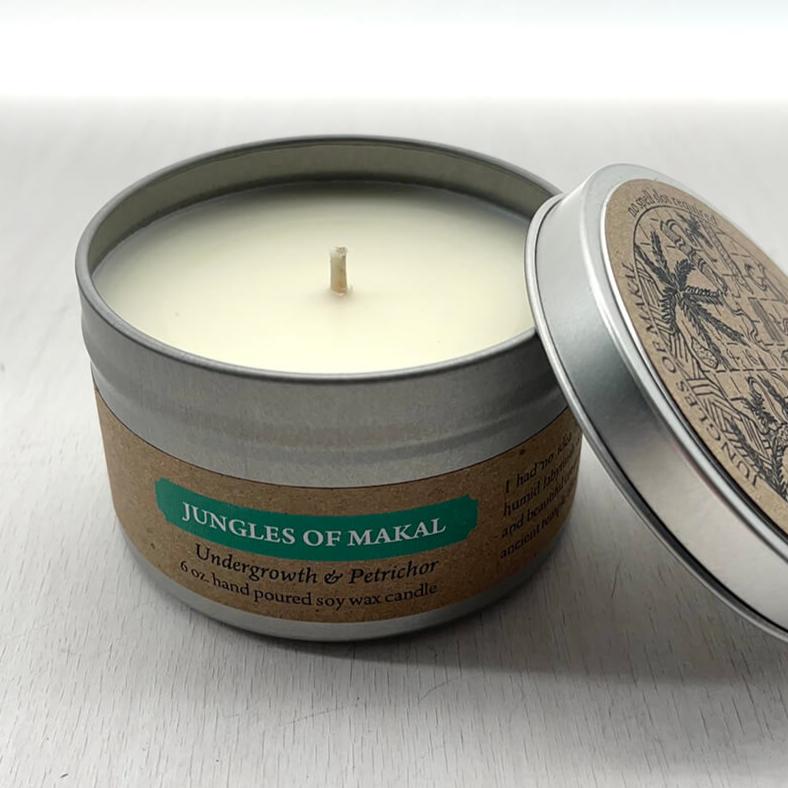 Cantrip Candles (6oz) Jungles of Makal