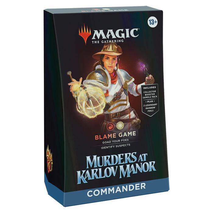 MTG Commander Murders at Karlov Manor : Blame Game (RW)