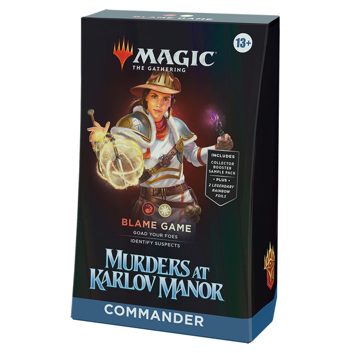 MTG Commander Murders at Karlov Manor : Blame Game (RW)