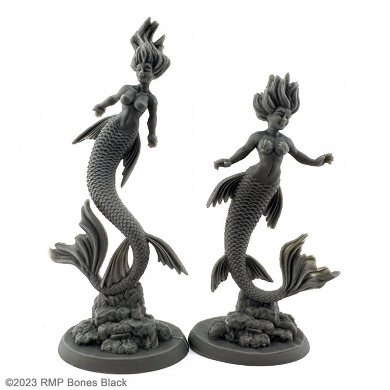 Mini - Reaper Bones Black 20627 Mermaid and Siren