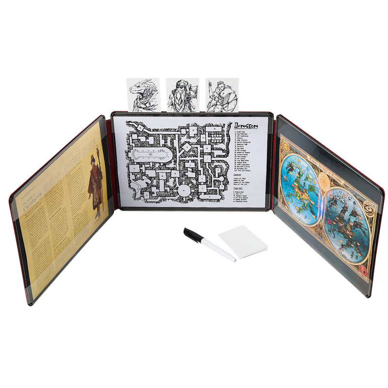 GM Screen - Dragon Shield Blood Red