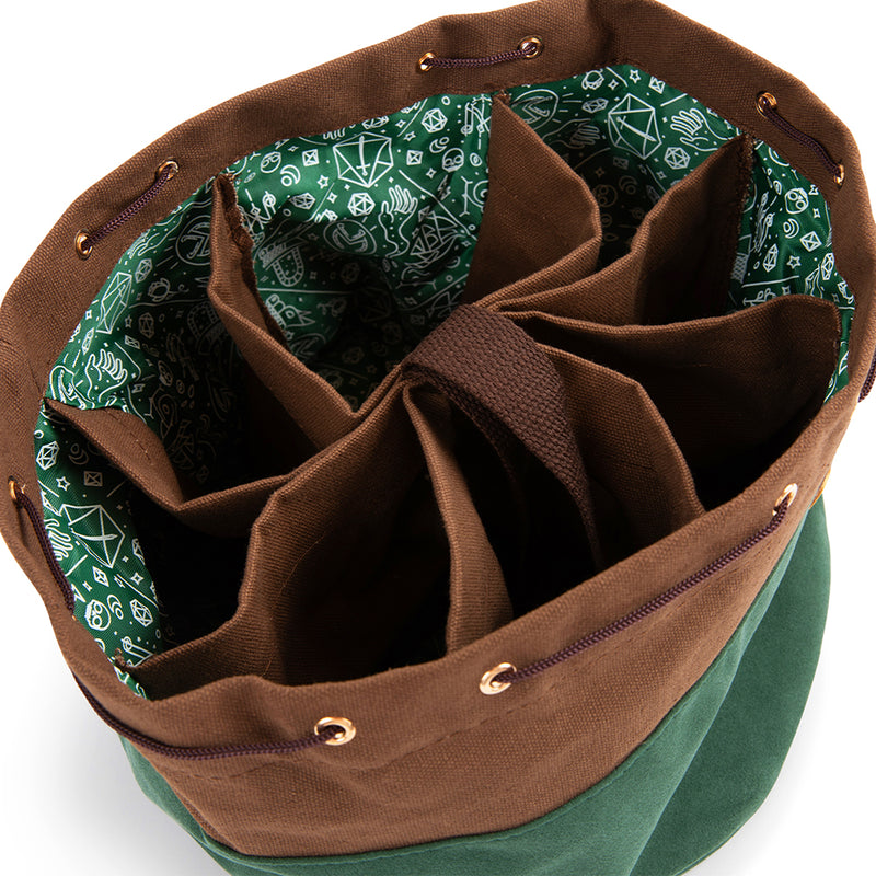 Dice Bag (10x7) Bailey's Dice Bag of Hoarding Green