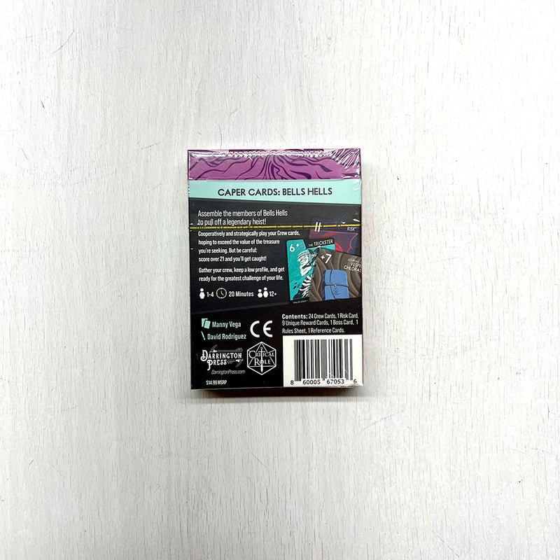 Caper Cards : Bells Hells