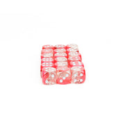 Dice Set 18d6 (12mm) Hearts