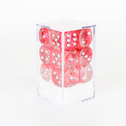 Dice Set 12d6 (16mm) Hearts